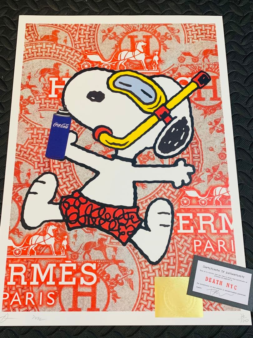 yururi様売約済み　正規品DEATH NYC ポップアート エルメス