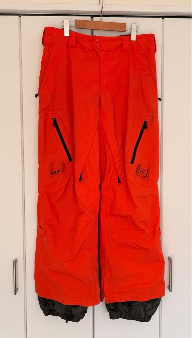 Burton AK GORE-TEX 2L スタッガーパンツ　オレンジ