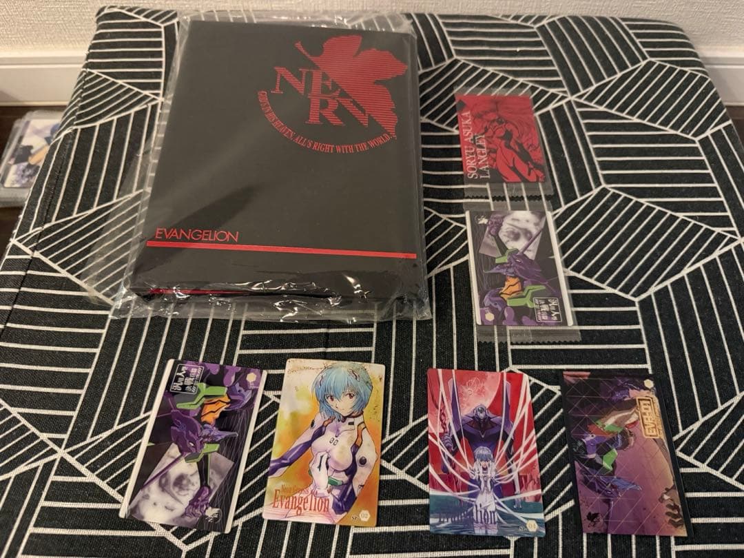 エヴァ　ウエハースカード157枚　ファイル2点