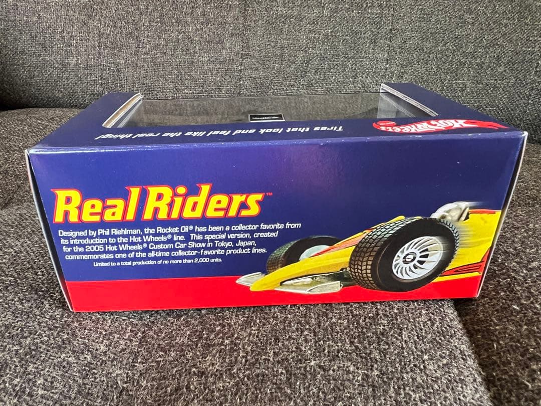 ミニカー Hot Wheels Rocket Oil Real Riders 2005