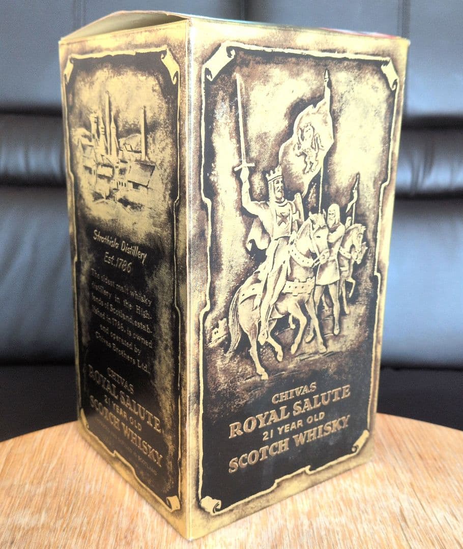  Salute 21年 ブレンデッドスコッチウイスキー　赤陶器ボトル