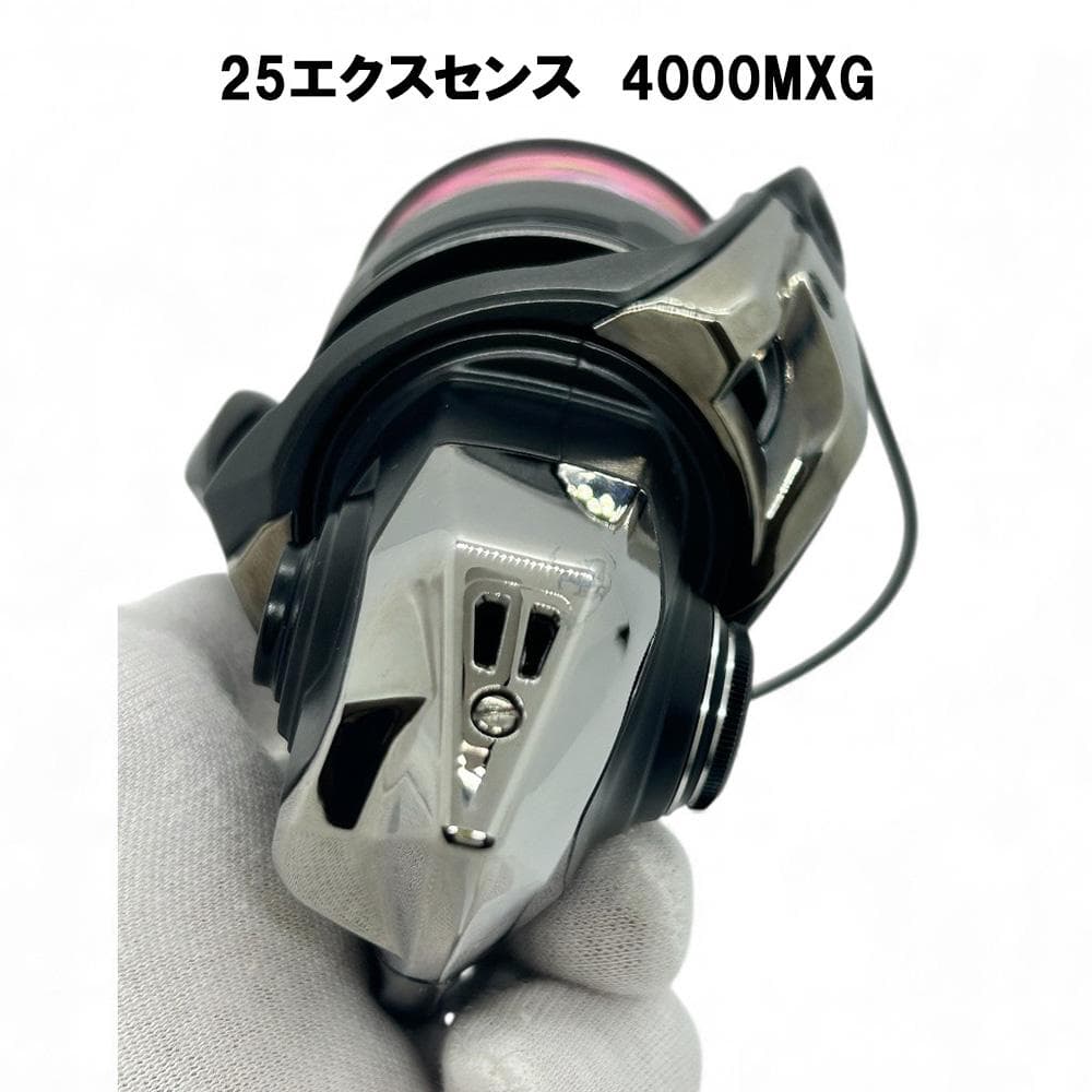 knsk様【美品】シマノ25エクスセンス4000MXG【純正ハンドル未使用・糸付
