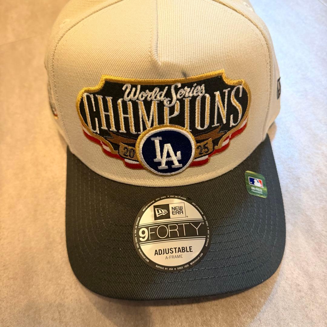 【日本未発売/即時配送】ドジャース 2025 ワールドシリーズ 優勝記念キャップ