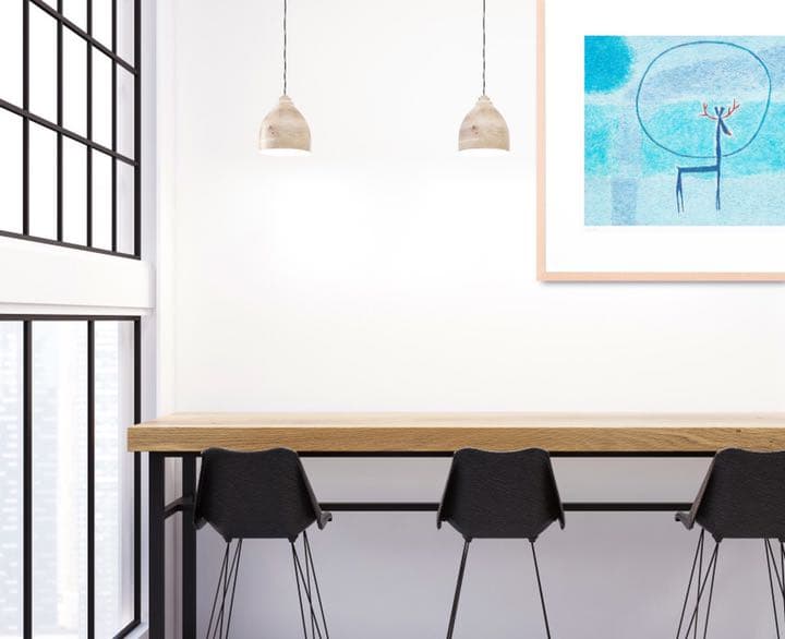 キムファンギ【鹿】 김환기_사슴