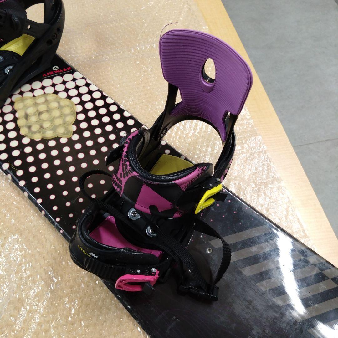 AIRWALK　スノーボード　140cm　ホットワックス施工済み