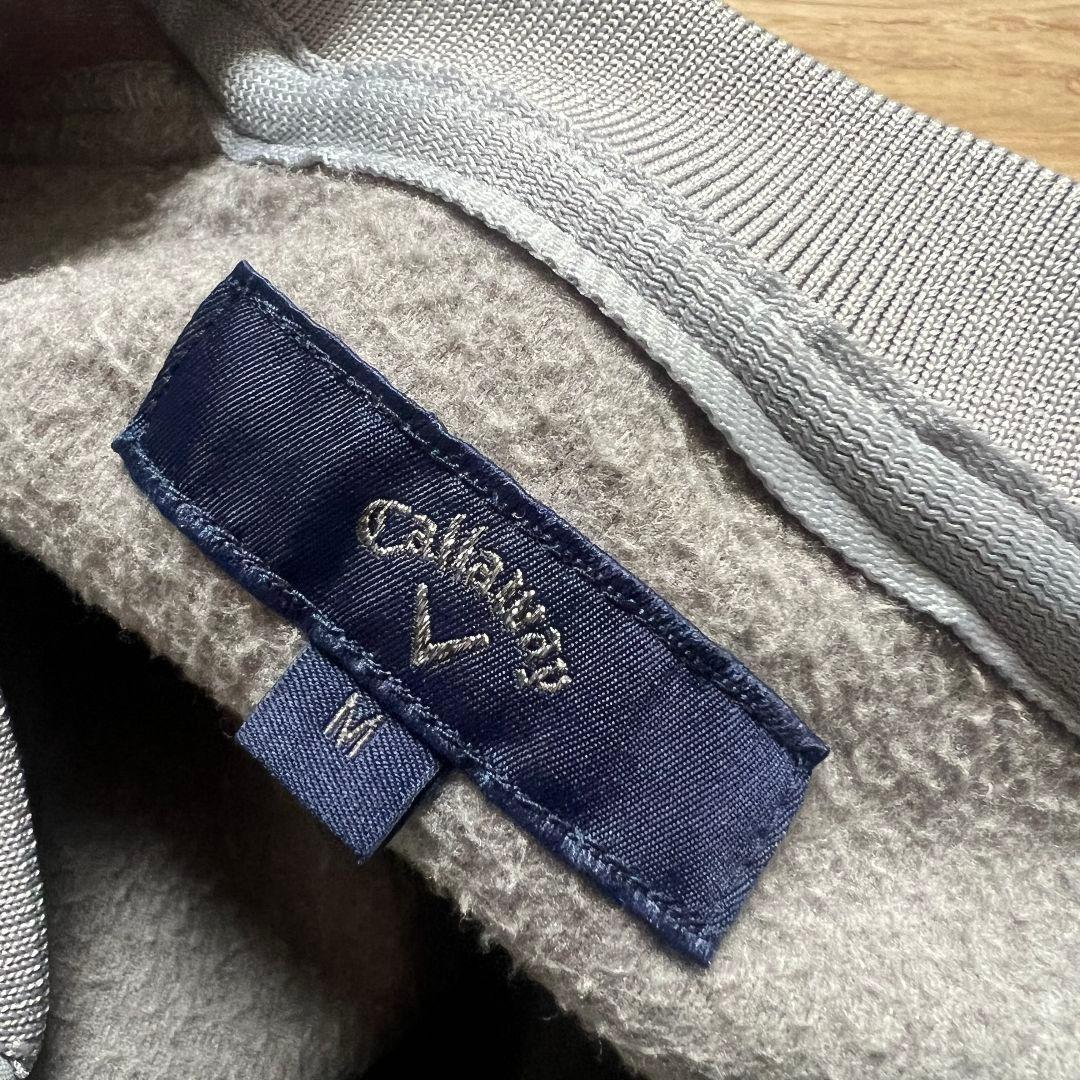 Callaway キャロウェイ　中綿　ダウンジャケット　フリース　メンズ　グレー