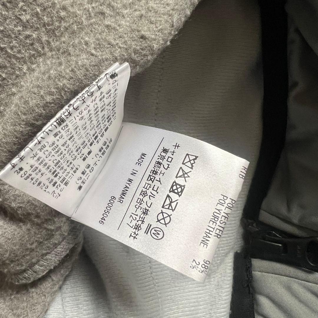 Callaway キャロウェイ　中綿　ダウンジャケット　フリース　メンズ　グレー