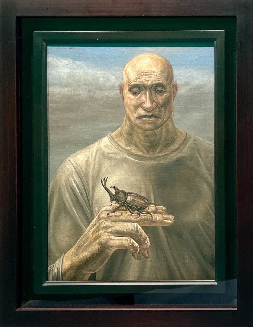 松村浩之「想」4号　油彩 2010年