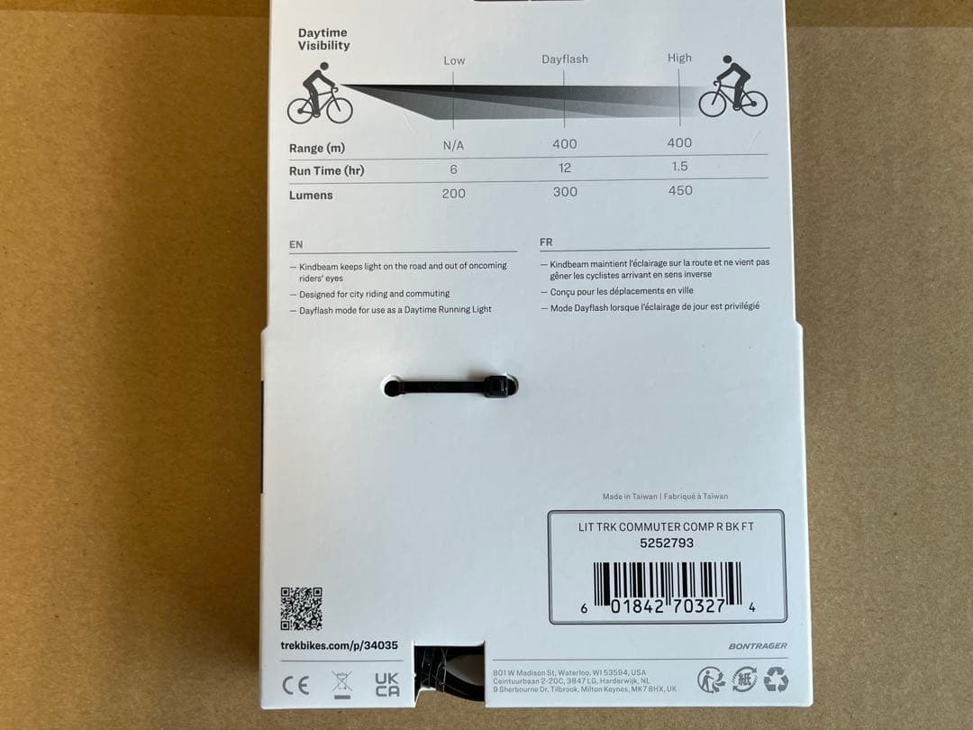 Trek Commuter Comp R 自転車用ライト