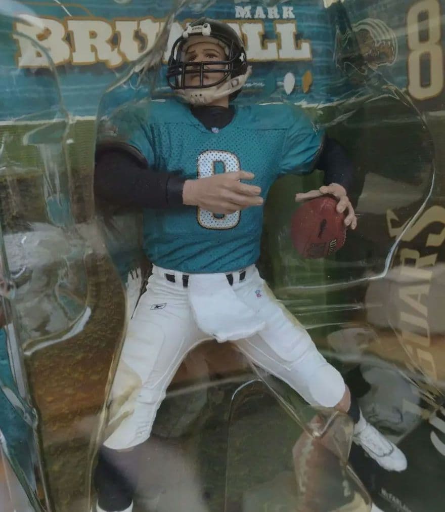 (バリアント/未開封品)マクファーレンNFL マーク・ブルネル フィギュア 2体