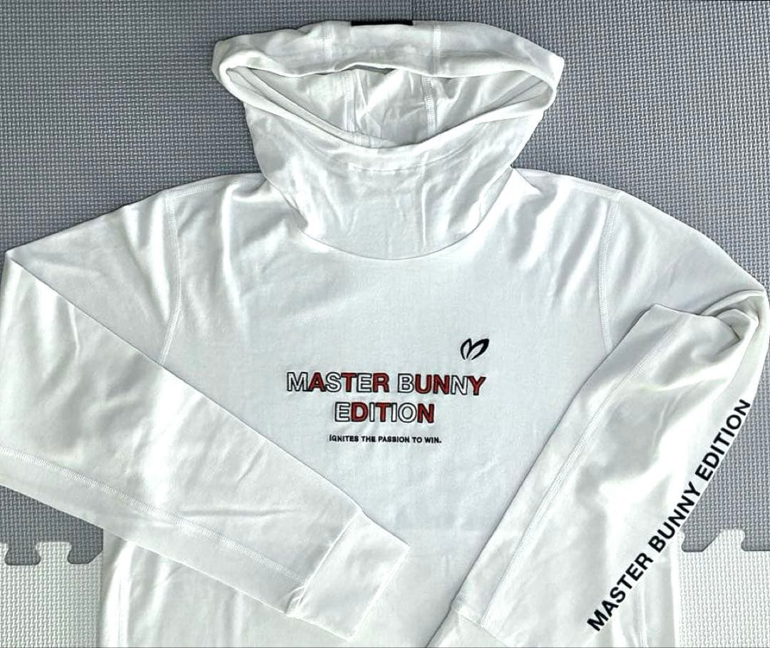 マスターバニーエディション ベアスムースフーデイ プルオーバー（WHT／４）