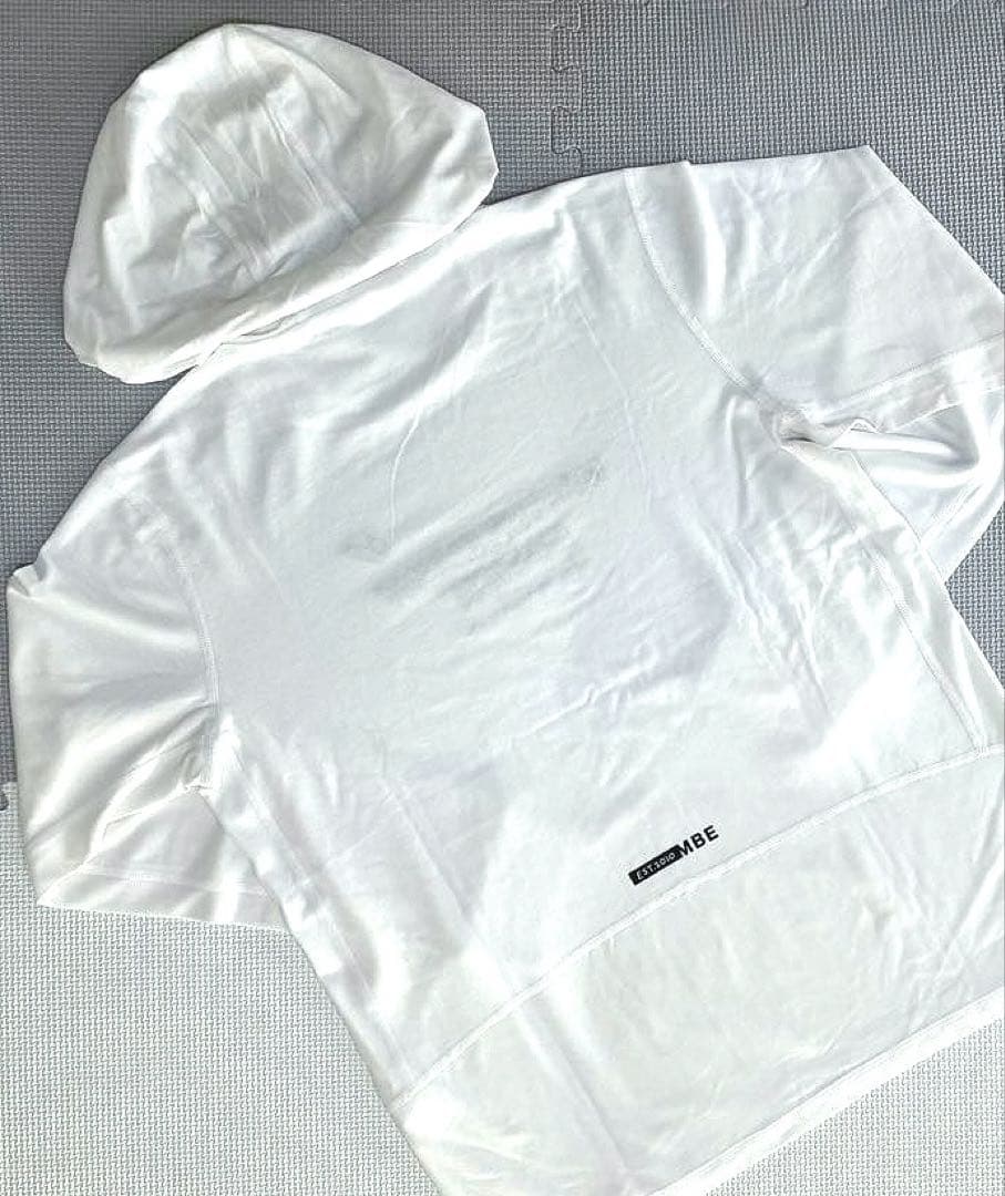 マスターバニーエディション ベアスムースフーデイ プルオーバー（WHT／４）