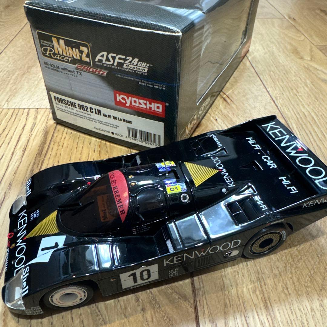 京商ミニッツRWD ポルシェ962Cマツダ 787B 動作確認済2台プロポ1台