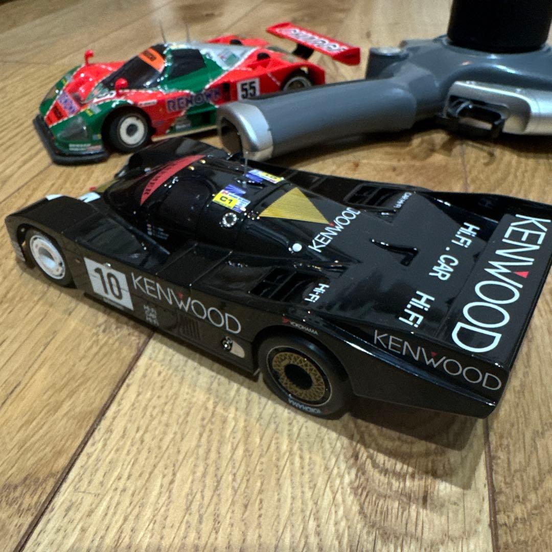 京商ミニッツRWD ポルシェ962Cマツダ 787B 動作確認済2台プロポ1台