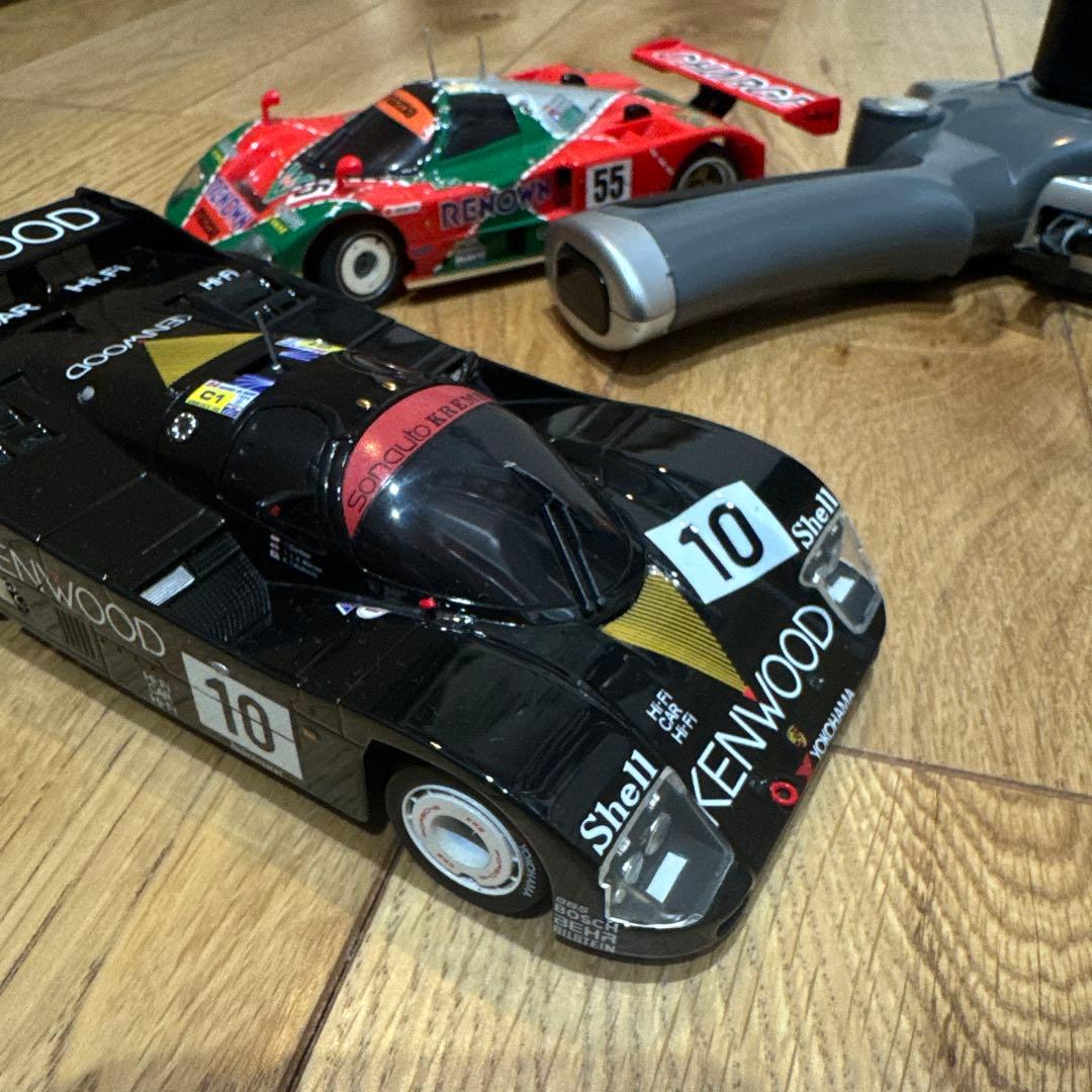 京商ミニッツRWD ポルシェ962Cマツダ 787B 動作確認済2台プロポ1台