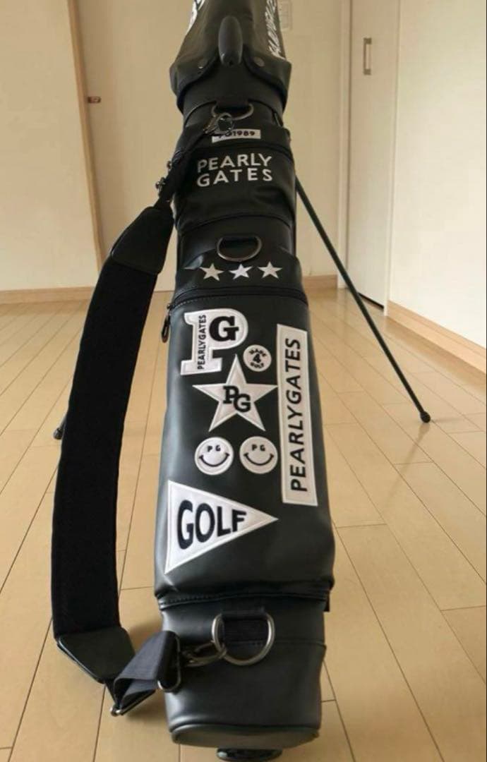 パーリーゲイツ　クラブケース　セルフスタンド　黒