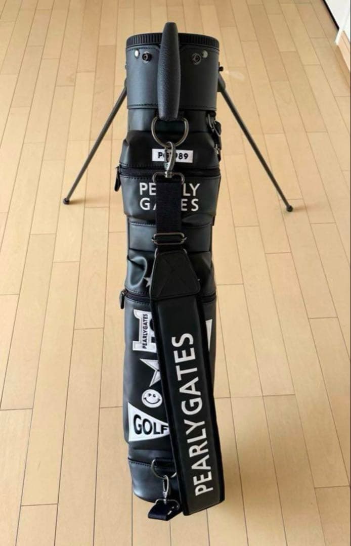 パーリーゲイツ　クラブケース　セルフスタンド　黒