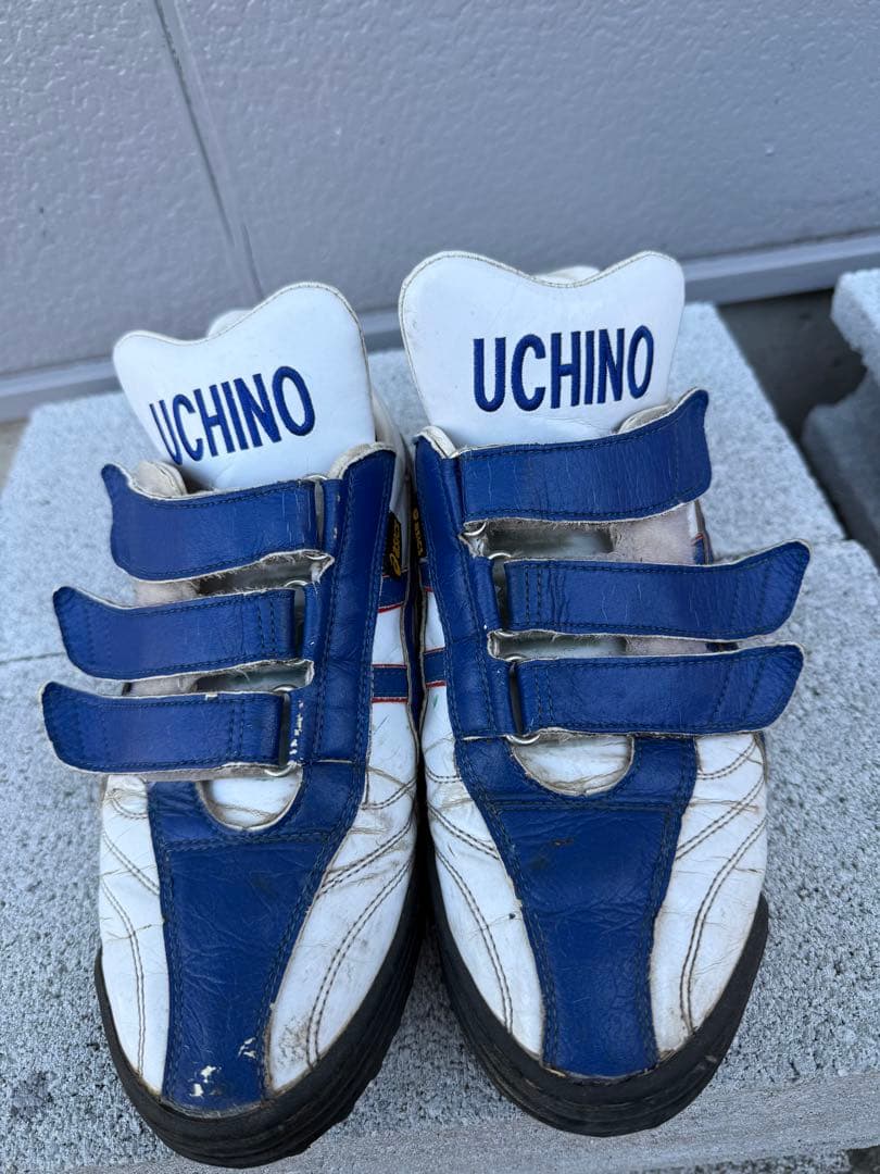 アシックス トレーニングシューズ 青白　asics 26.5