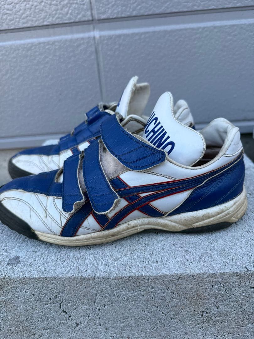 アシックス トレーニングシューズ 青白　asics 26.5