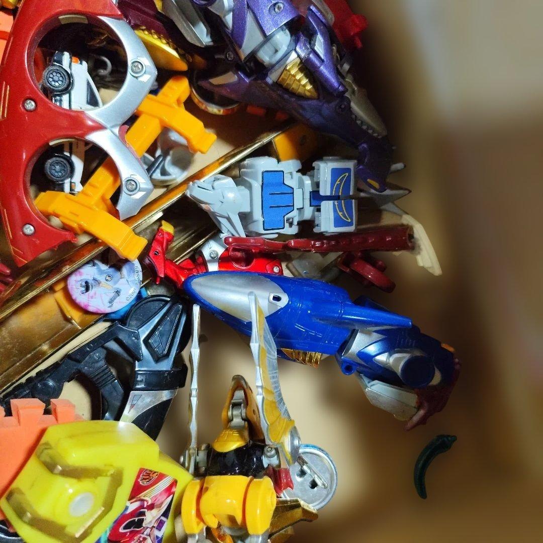 h*e様 百獣戦隊ガオレンジャー パーツ まとめ売り他ミニカーなど