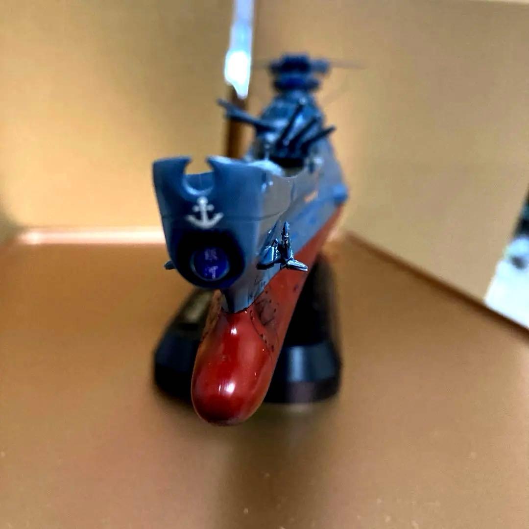 宇宙戦艦ヤマト　ヤマト型3番艦　銀河完成品　一部塗装版