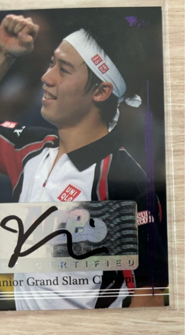 Ace2012 GS3 錦織圭 直筆サインカード