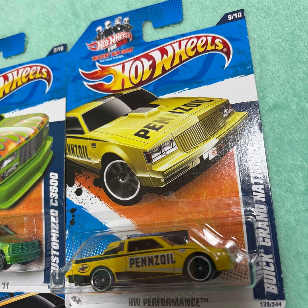 Hot Wheels ミニカーセット 4台 HW52