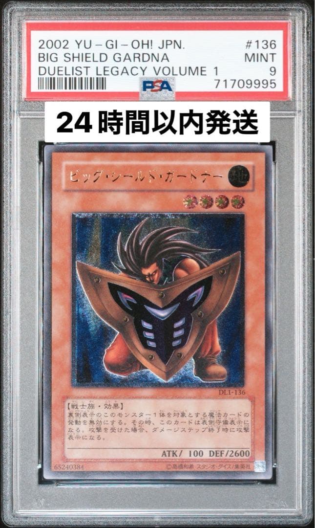 ビッグシールドガードナー　レリーフ　[PSA9]