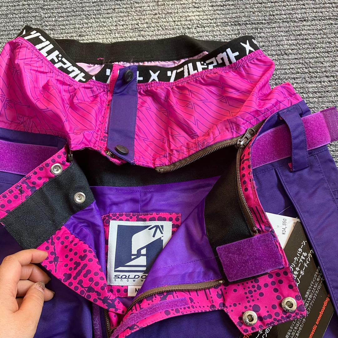 未使用　ソールドアウト SOLD OWT スノボウェア　パンツ　メンズ　M