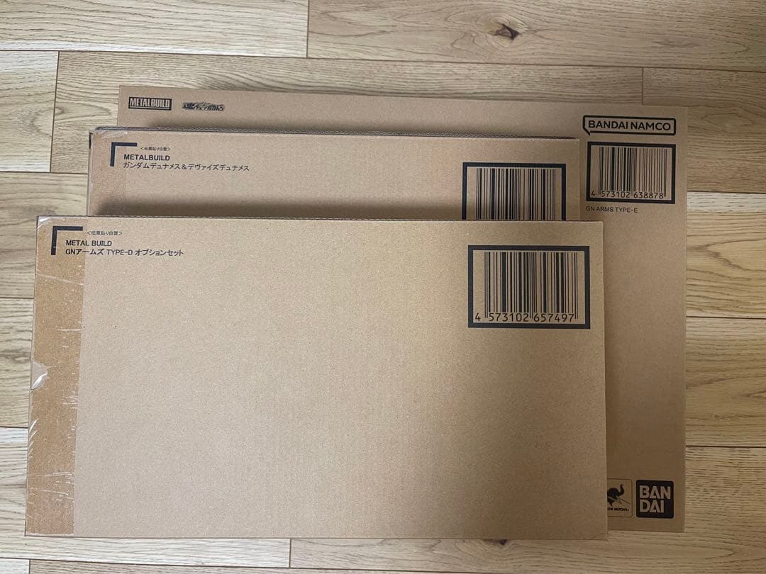 L BUILD GNアームズTYPE-E デヴァイズデュナメス 他計3個