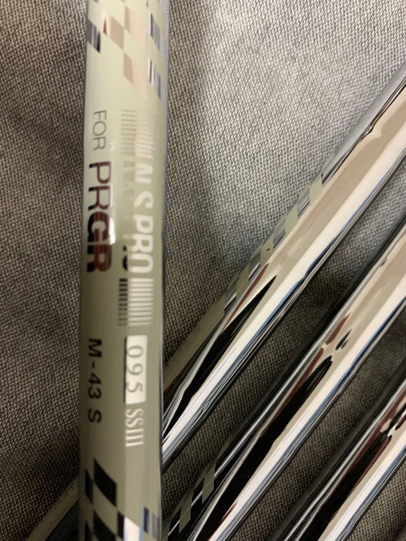 PRGR アイアンセット 5本セット ステンレススチー