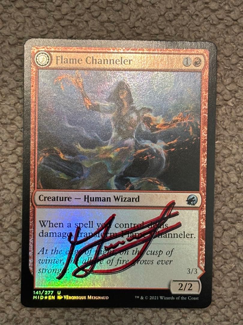 MTG/炎の媒介者/Flame Channeler/アーティストプルーフ/AP