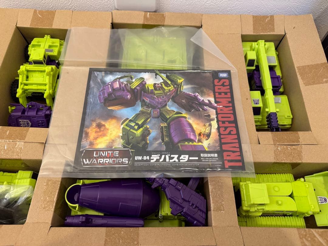 トランスフォーマー ユナイトウォリアーズ UW-04 デバスター & DNA