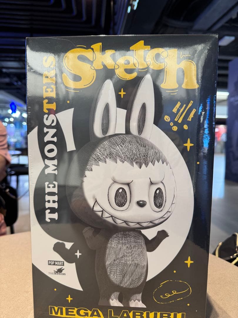 POPMART MEGALABUBU400% THE MONSTERSスケッチ