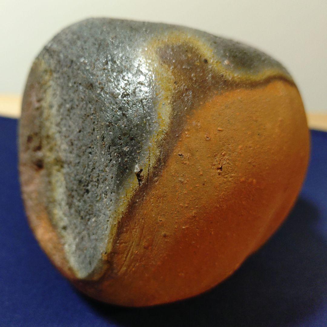 【備前焼】中村六郎　備前窯変徳利