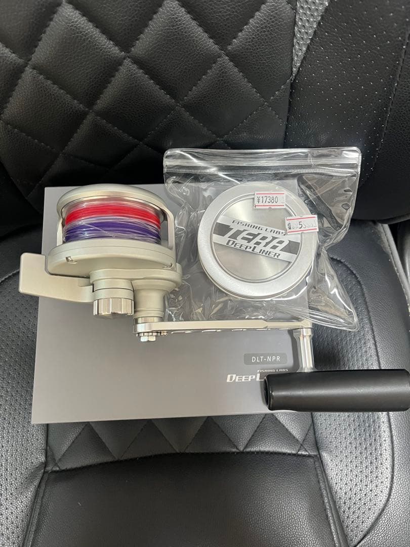 ディープライナーテラ　右巻き　新品替えスプール、SDK AP120付き