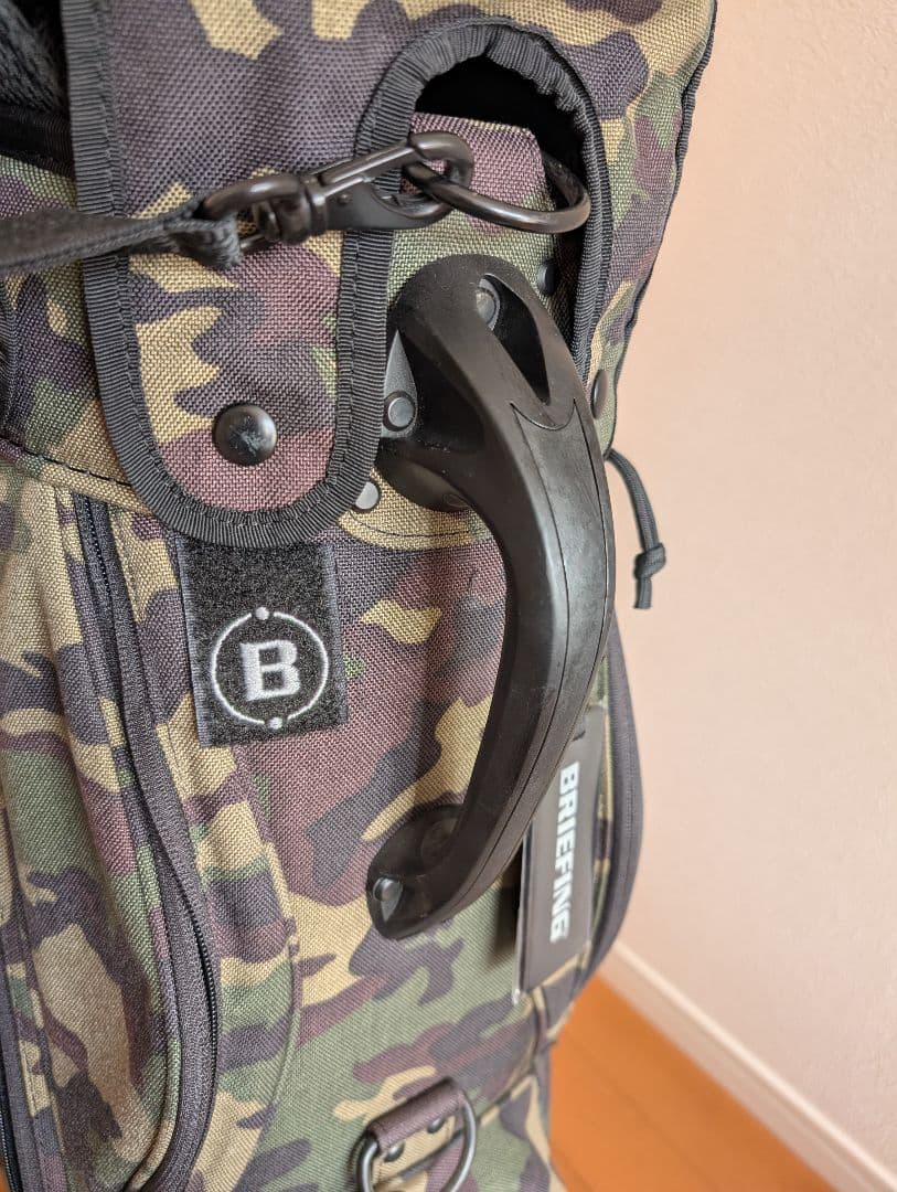 美品・BRIEFING GOLF ブリーフィングキャディーバッグCR-5