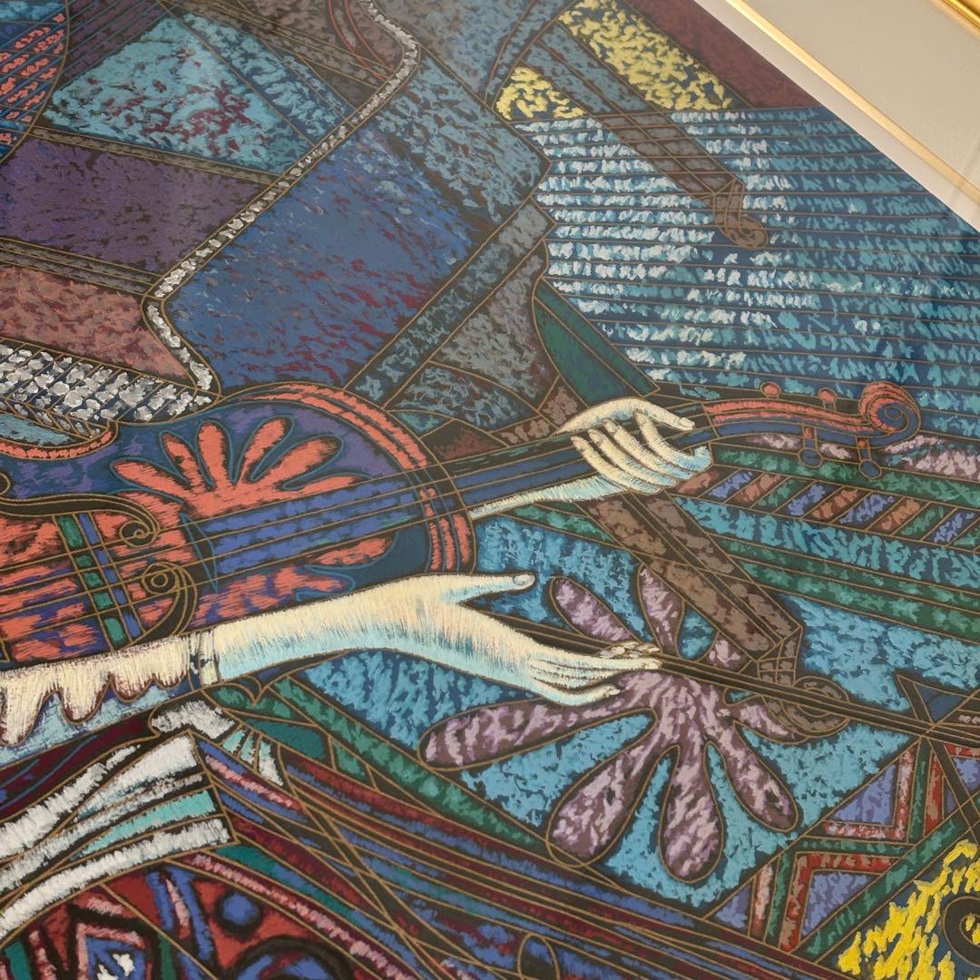 陳貴平　平和の詩　初シルクスクリーン版画作品　ART VIVANT