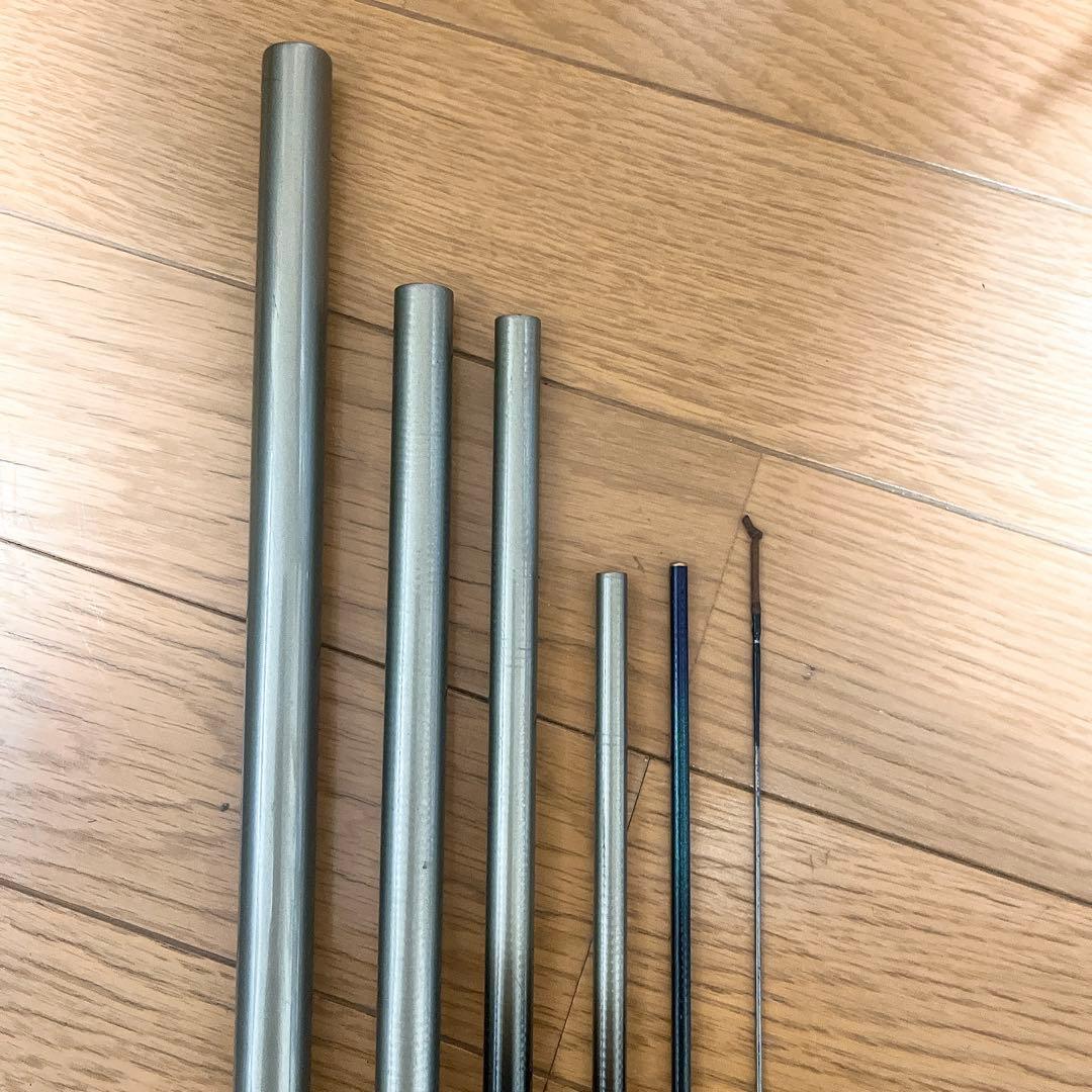 超希少 ダイワ 波紋粋 硬調 21尺 POWER MESH 和竿 ヘラ