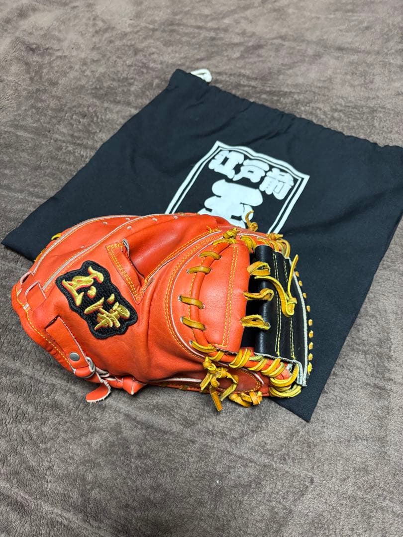 い*銀様 玉澤　TAMAZAWA キャッチャーミット　軟式　カンタマ　ショップオ