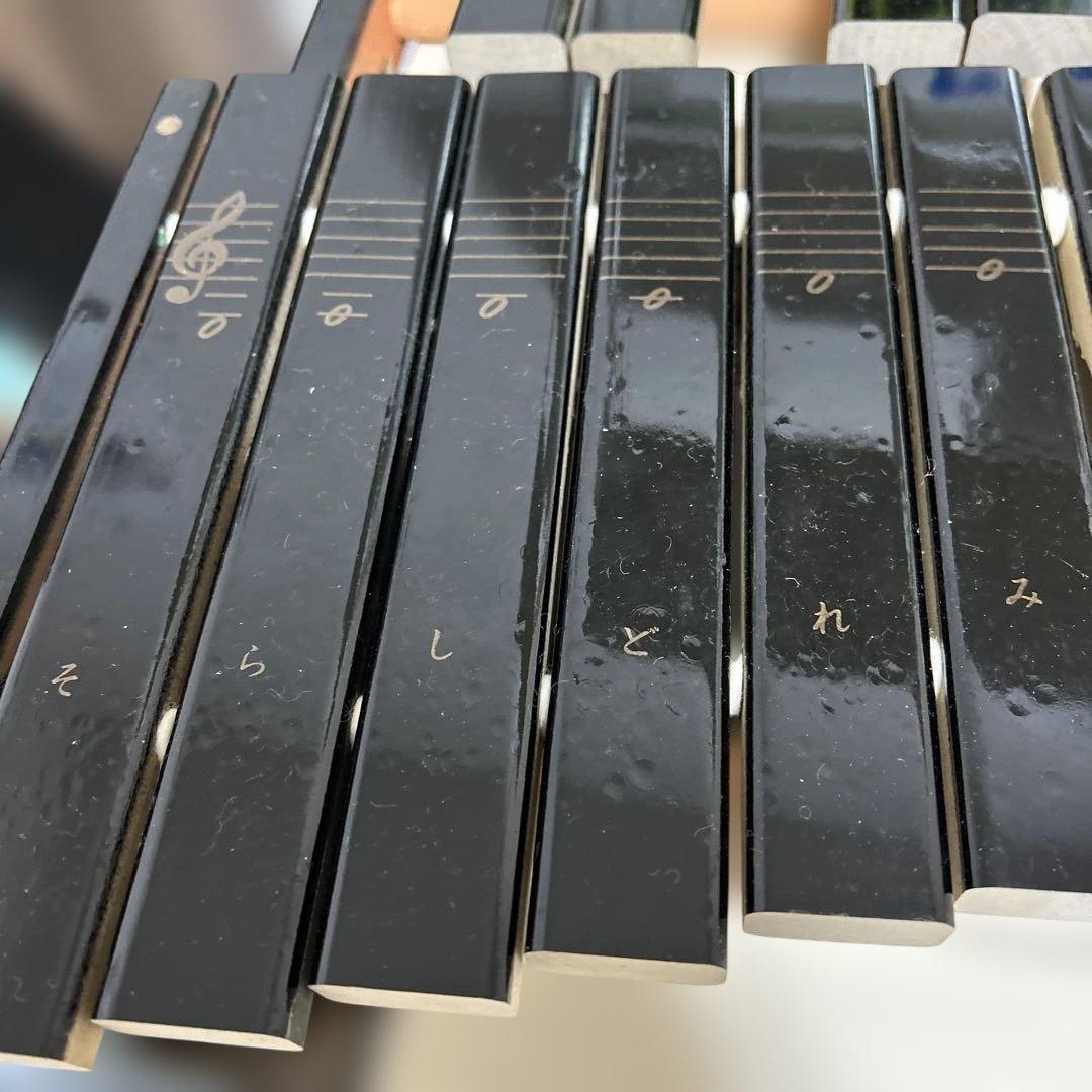 美品✨YAMAHA ヤマハ 卓上木琴 No.185 楽器 木琴 30音