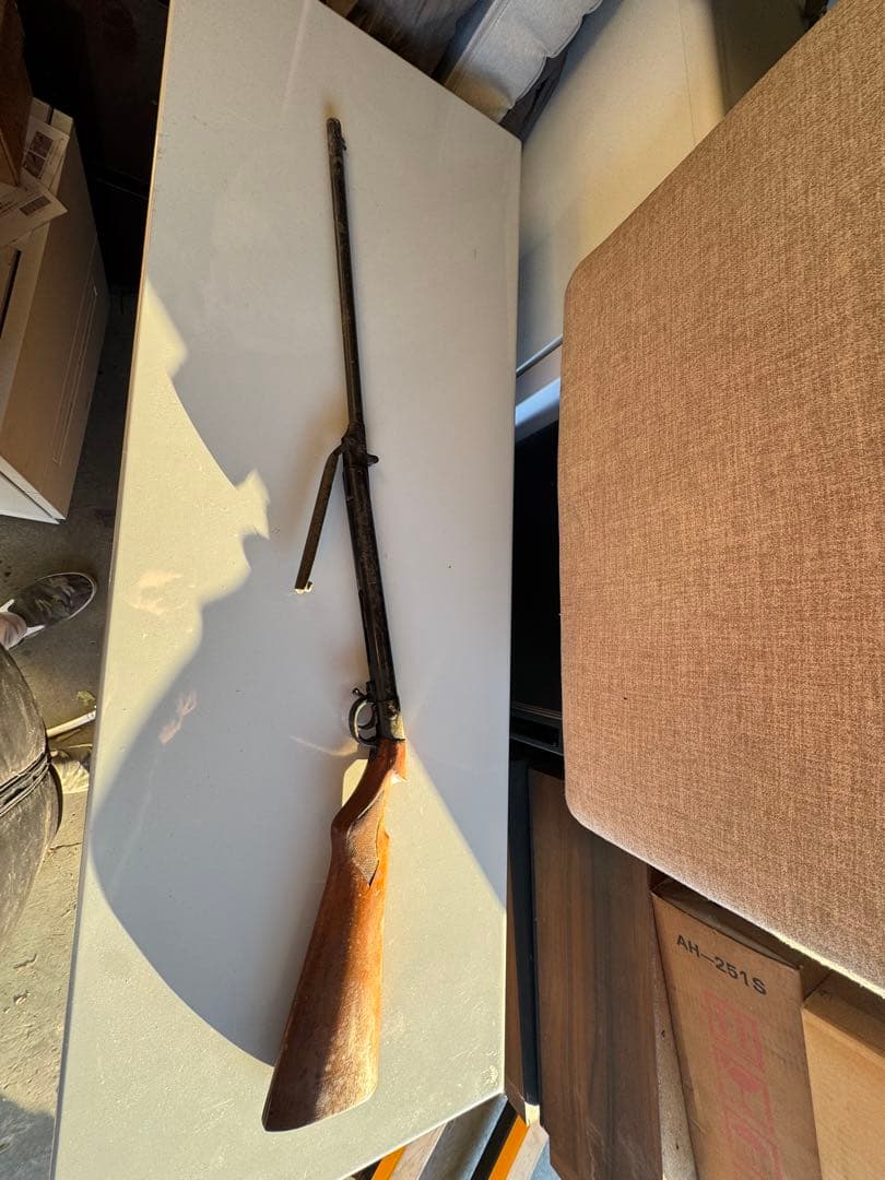 中折れ式　空気銃　モデルガン　昭和レトロ　骨董