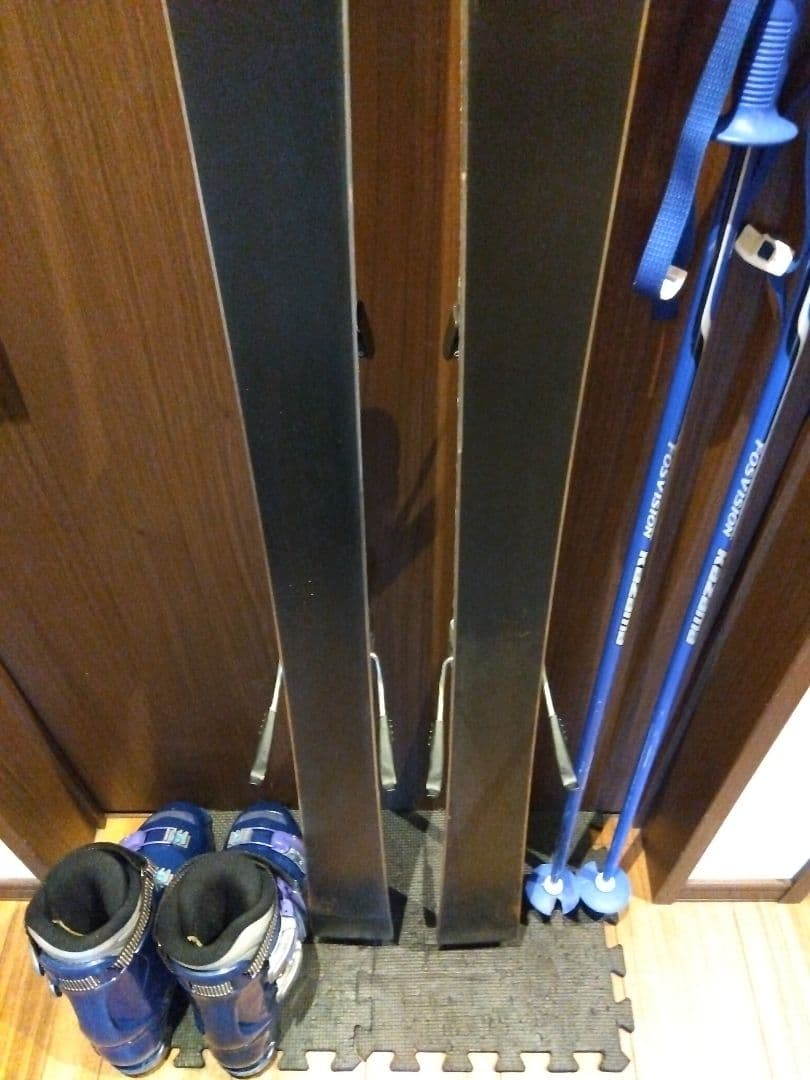 お買い得品❗️Bluemoris 男女兼用/スキーセット・メンテ・WAX済み✔