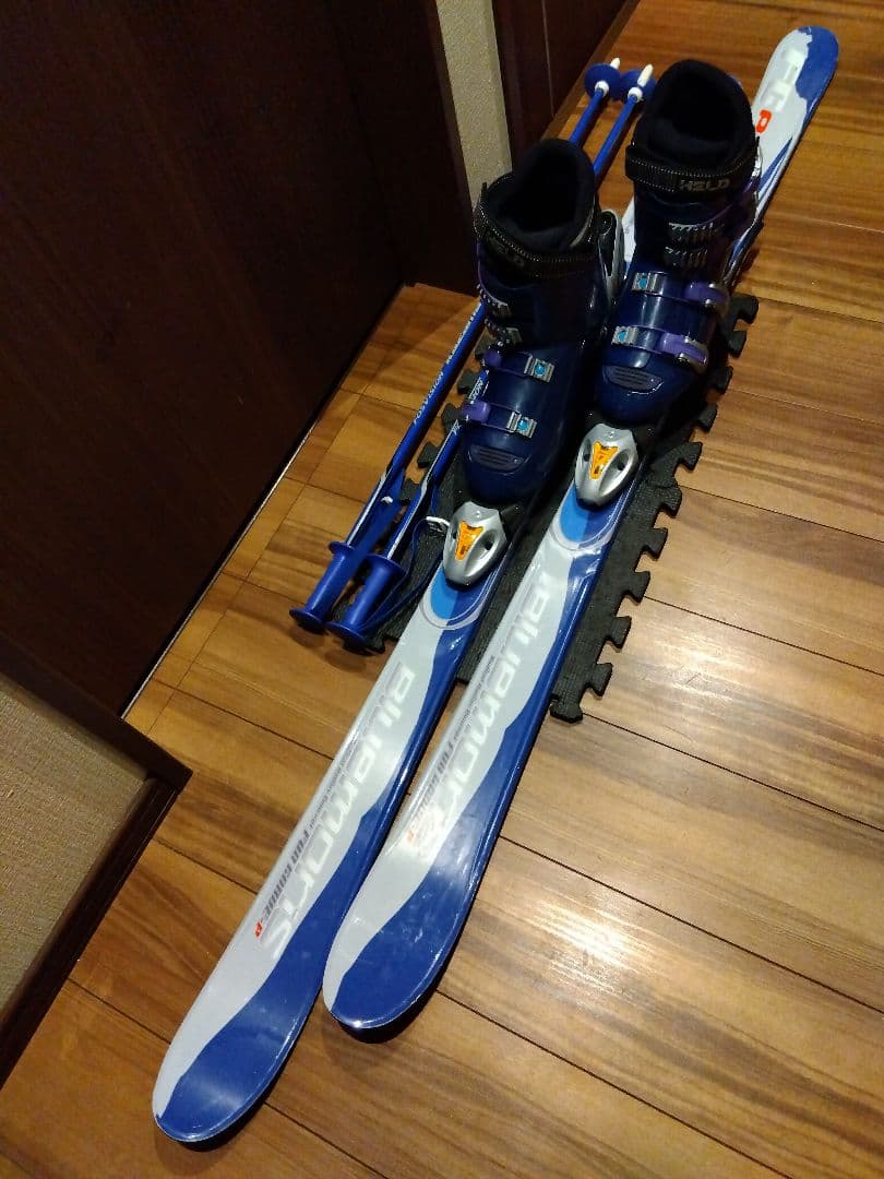お買い得品❗️Bluemoris 男女兼用/スキーセット・メンテ・WAX済み✔