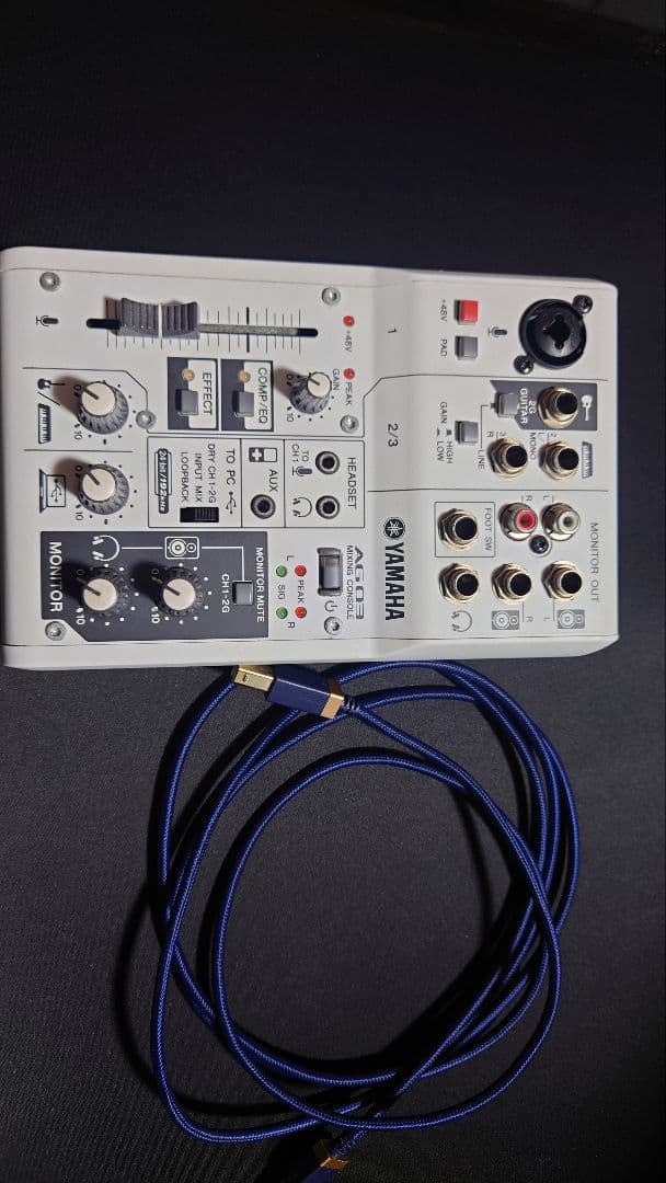 Yamaha AG03 USBオーディオインターフェース