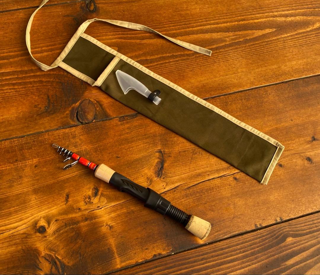 ハンドメイドロッド　478UL トラウトロッド 超コンパクト　渓流釣り　山女魚