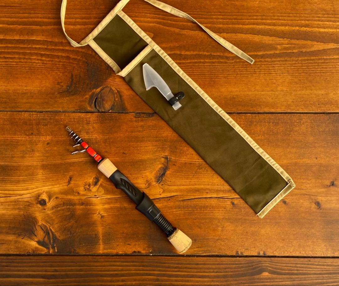 ハンドメイドロッド　478UL トラウトロッド 超コンパクト　渓流釣り　山女魚