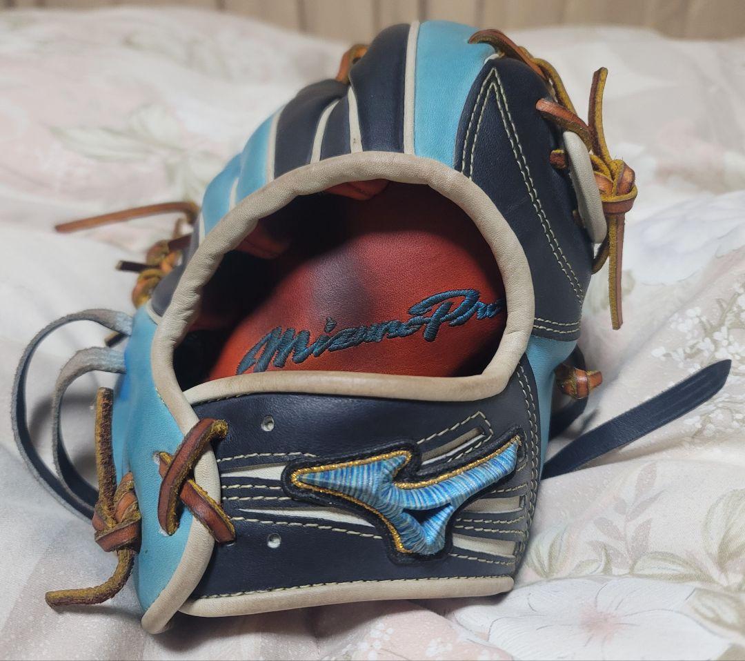 ミズノプロオプションオーダーグラブ&ファーストミット(ダイバーシティーブルー)