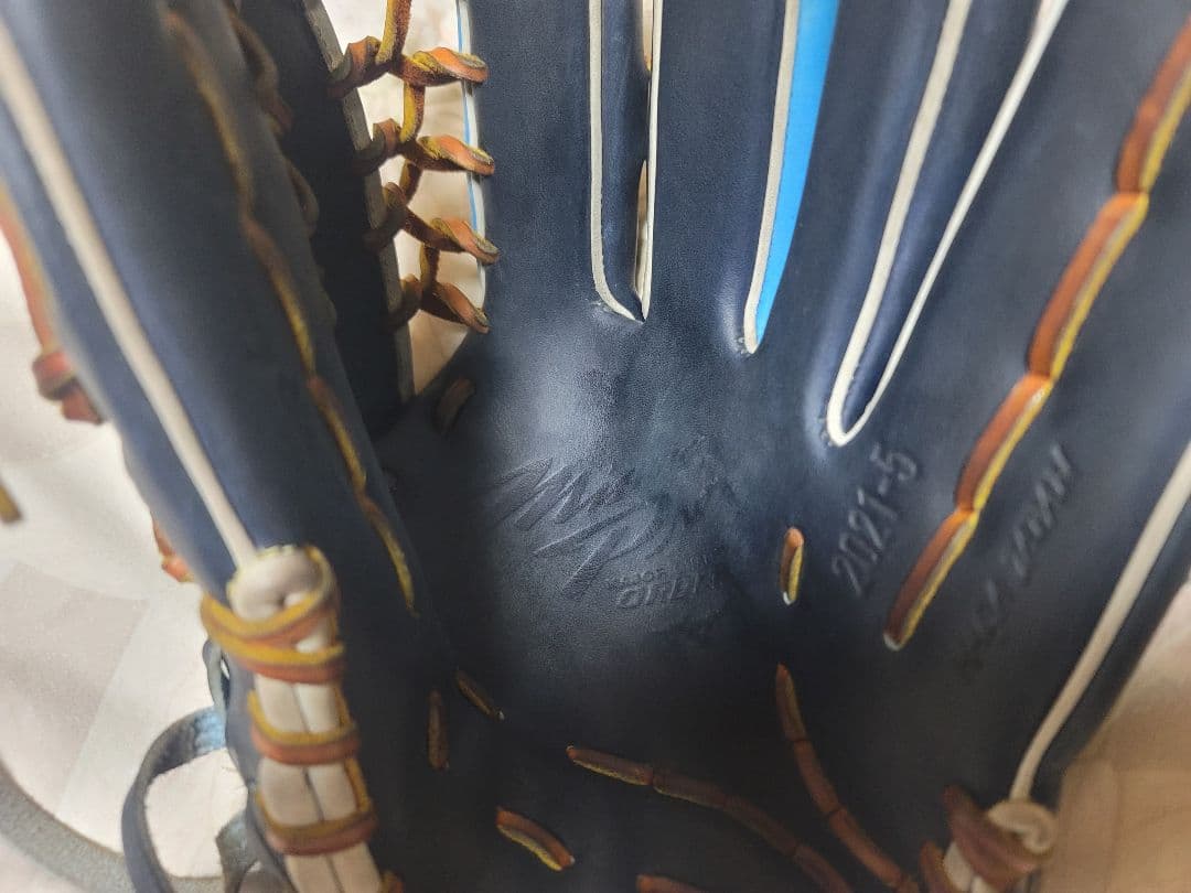 ミズノプロオプションオーダーグラブ&ファーストミット(ダイバーシティーブルー)