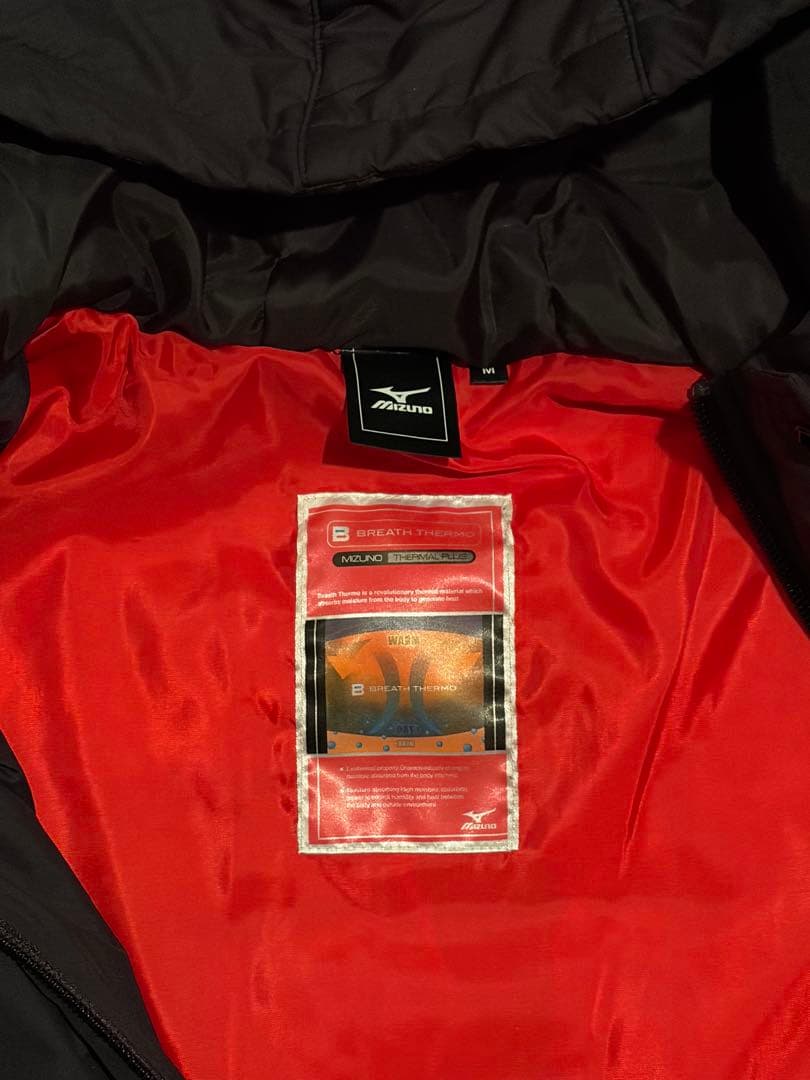 ミズノ　ベンチコート　Mサイズ　ブレスサーモ